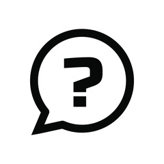 question mark sign icon	