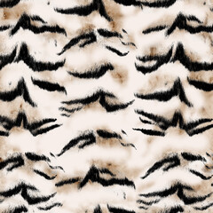 Seamless zebra texture, tiger fur, animal print