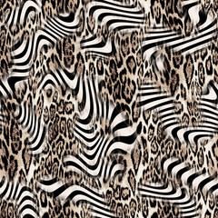 Seamless zebra texture, tiger fur, animal print