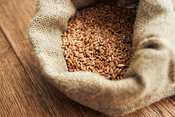 cereals wooden table ingredients agriculture natural products