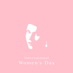 international women's day design vector illustration.