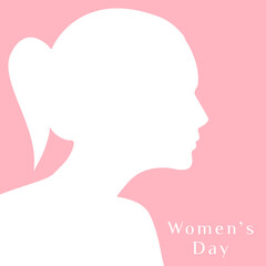 women's day celebration vector illustration.