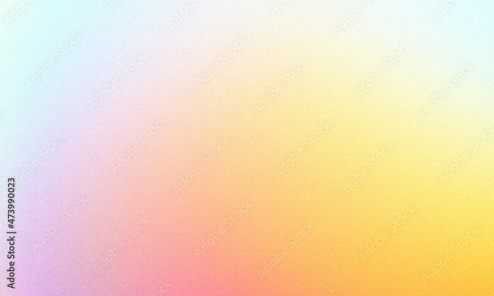 Fototapete abstract pastel holographic blurred grainy gradient background texture. colorful digital grain soft 