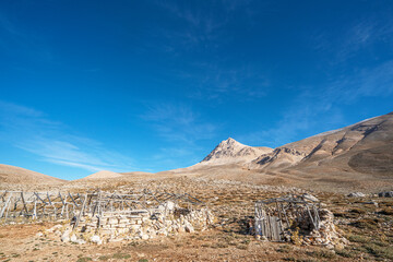 beautiful scene of Çeştepe 2980 meter high at Elmalı, Antalya