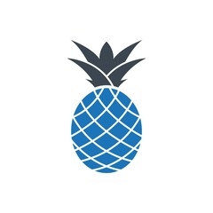 Pineapple icon ( vector illustration )