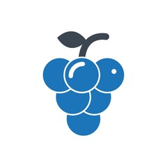 Grapes icon ( vector illustration )