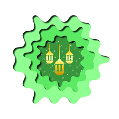 Paper cut background