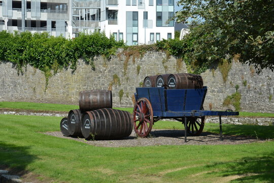 Midleton, Distillers Walk, Co Cork, Ireland, August 20th 2019:Jameson Experience, an Irish whiskey museum and visitor centre located in the Old Midleton Distillery in Midleton