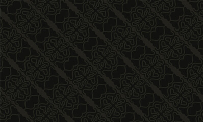 Obraz na płótnie Canvas Elegant dark ornament pattern background