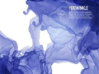 Abstract periwinkle vector illustration. Color of the year 2022