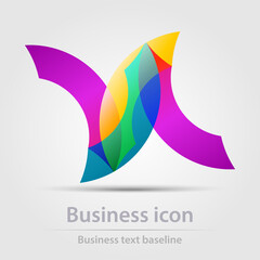 Originally designed color business icon,logo, sign, symbol
