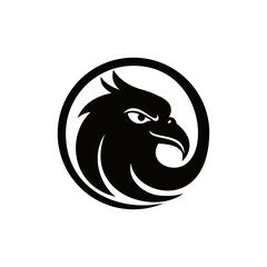 Circle Eagle Sea Hawk Logo Symbol