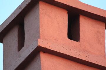 red brick wall