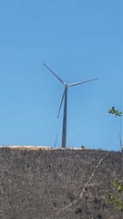 wind power in the mountains