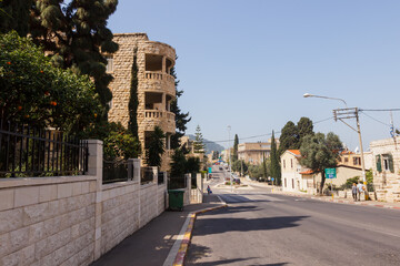 Street near Bahai Garden