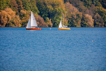 sailboat on the sea