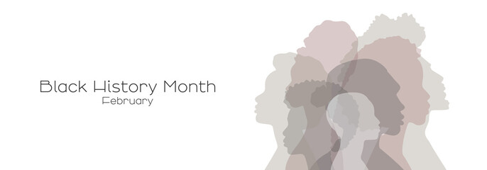 Black History Month banner.