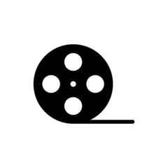 film reel vector icon