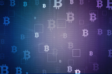 2d rendering bitcoin sign currency