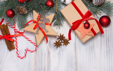 Christmas or new year background