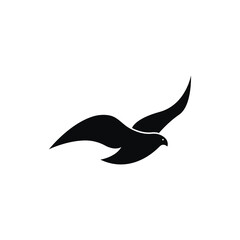 Flying Wings Bird Logo abstract design vector template