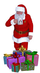 Babbo Natale con regali