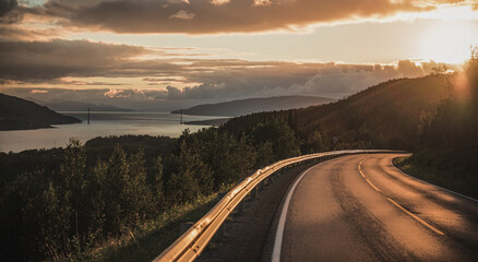 Beautiful landscapes from Lofoten islands, Norway