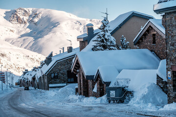 Winter is coming in Pas de la Casa Andorra Pyrenees