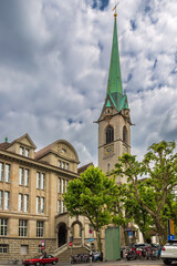 Predigerkirche, Zurich. Switzerland