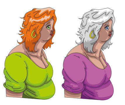 Femme pulpeuse