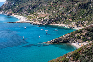Fototapeta na wymiar Isola d'Elba, paesaggio marino