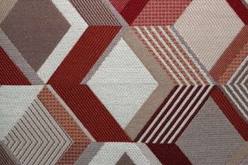 red and white fabric