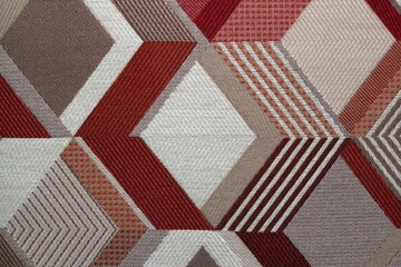 Fototapeta premium red and white fabric