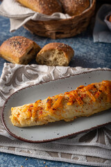 Egg omelette with cheddar