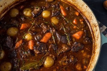 Hearty Homemade Gourmet Beef Stew