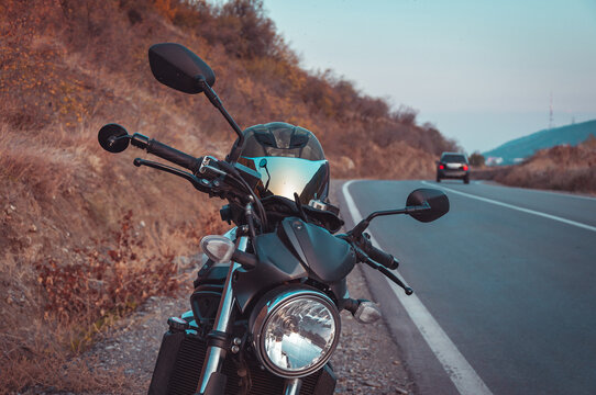 motorcycle on the street