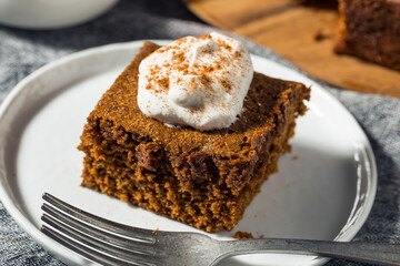 Homemade Christmas Gingerbread Cake
