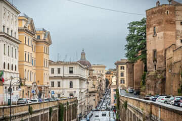 Ciudad europea de Roma en Italia cuna de la civilización	