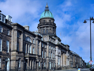 Charlotte Square, Edinburgh, with the domed Scottish Government Registry building, built in 1811