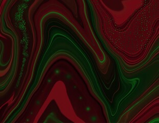 Christmas Liquid Marble Background Texture