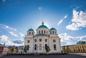 Obraz premium Cathedral of the Kazan Icon of the Mother of God in Kazan, Russia.