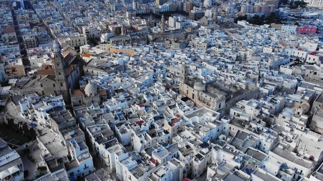 Historic old town of Monopoli in Italy - travel photography