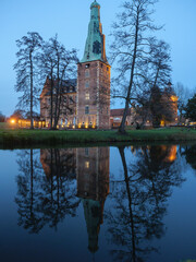 Obraz premium Advensstimmung am Wasserschloß Raesfeld
