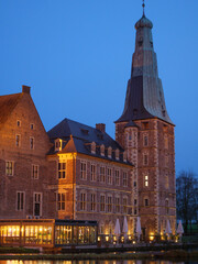 Obraz premium Advensstimmung am Wasserschloß Raesfeld