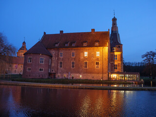 Advensstimmung am Wasserschloß Raesfeld