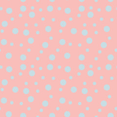 Vector seamless simple pattern with decorative eggs. Easter holiday background for printing on fabric, scrapbooking paper, gift wrap and wallpaper.