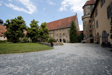 Veste Coburg, Karl Eduard Bau, Duchess Building, High House, Coburg, Bavaria, Germany, Europe