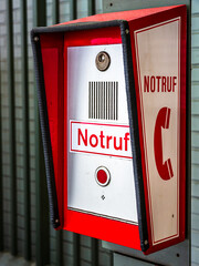 old emergency call phone