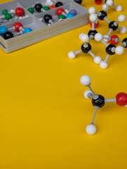 Chemical molecular models in representation of some organic molecules