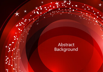 Abstract background bright colorful circles and lines, dots. Modern simple creative design with geometric patterns, dynamic shapes. Vector